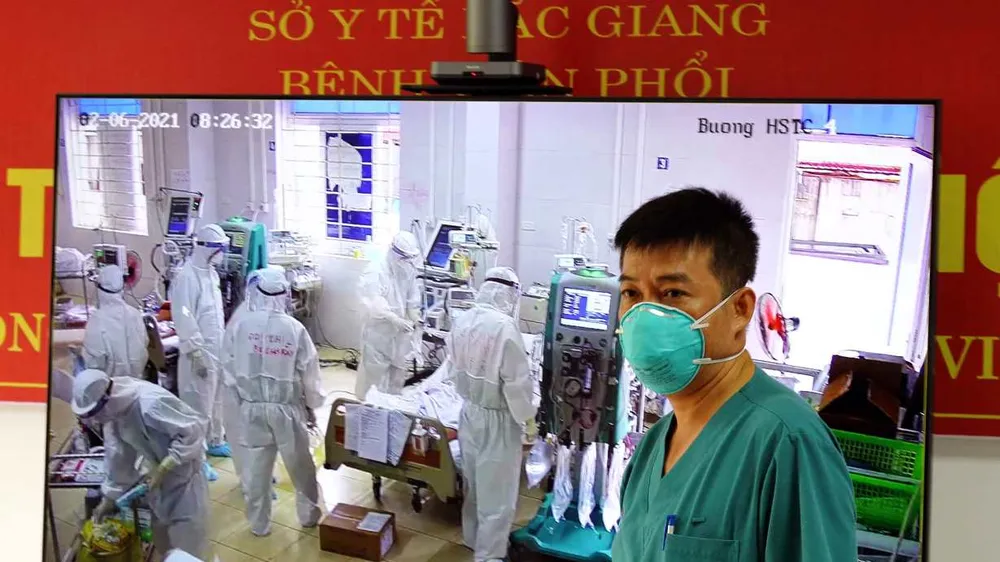 Điều gấp máy phát điện và lắp điều hòa tại Bệnh viện Phổi tỉnh Bắc Giang