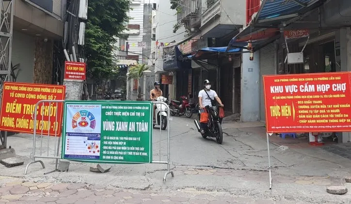 Trưa mai 16-9, Hà Nội cho mở lại nhiều dịch vụ tại các quận, huyện không có ca mắc mới Covid-19