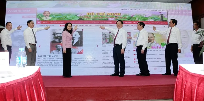 Ra mắt giao diện mới Trang Thông tin điện tử Hồ Chí Minh: Phong phú và hấp dẫn hơn