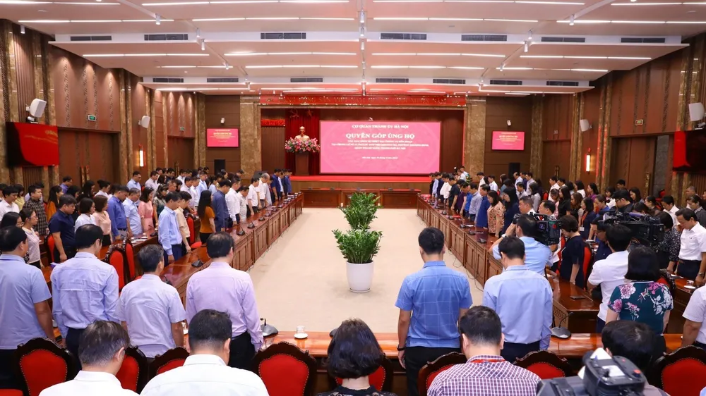 Hà Nội đồng loạt tưởng niệm 56 nạn nhân tử vong trong vụ cháy chung cư mini