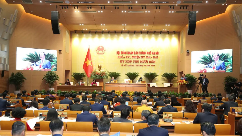 HĐND TP Hà Nội khai mạc kỳ họp cuối năm 2023: Quyết sách nhiều vấn đề quan trọng