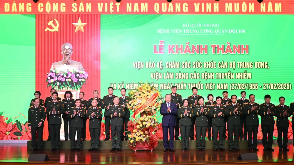 Khánh thành công trình Viện Bảo vệ, chăm sóc sức khỏe cán bộ Trung ương