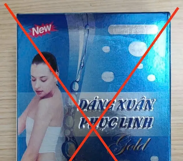 Đề nghị xử lý 2 sản phẩm thực phẩm có chất cấm đang quảng cáo trên mạng