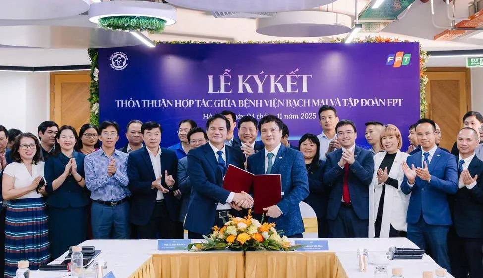 Bệnh viện Bạch Mai hợp tác toàn diện với FPT xây dựng bệnh viện thông minh