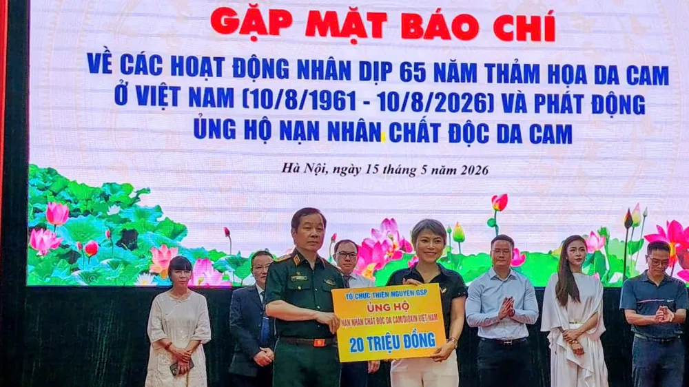Nhiều hoạt động ý nghĩa giúp đỡ nạn nhân chất độc da cam 