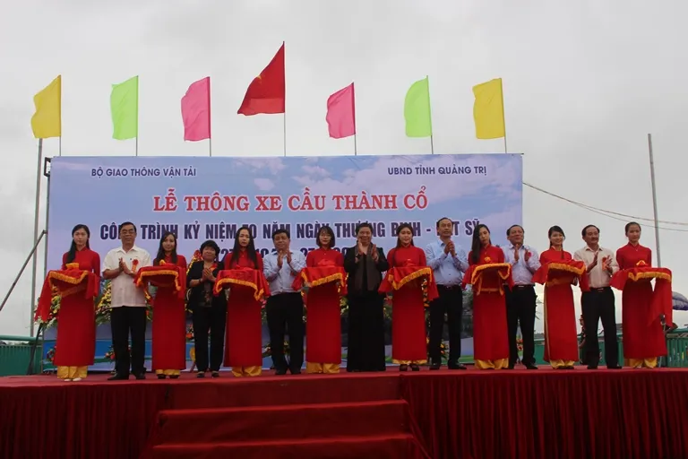 Lễ thông xe cầu Thành Cổ