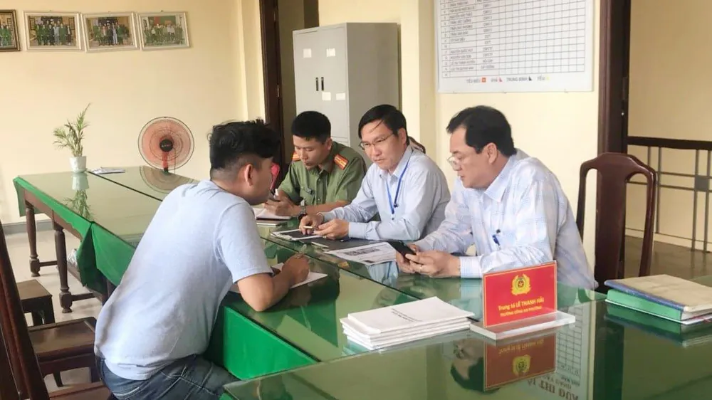 Cơ quan chức năng làm việc với đối tượng tung tin sai sự thật về dịch Covid-19 trên tài khoản Facebook cá nhân ​
