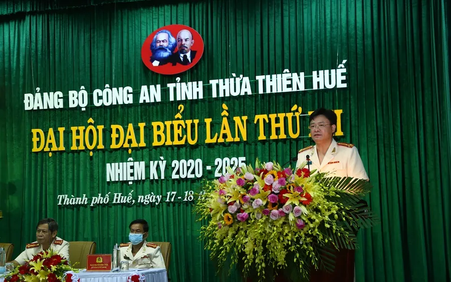 Thượng tá Nguyễn Thanh Tuấn được bầu làm Bí thư Đảng ủy Công an Thừa Thiên – Huế