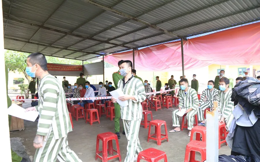 Tiêm vaccine Covid-19 cho can phạm nhân tại Thừa Thiên – Huế