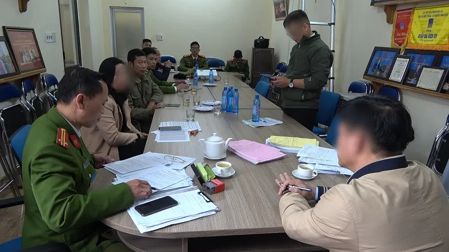 Cơ quan chức năng đấu tranh với các đối tượng trong vụ án