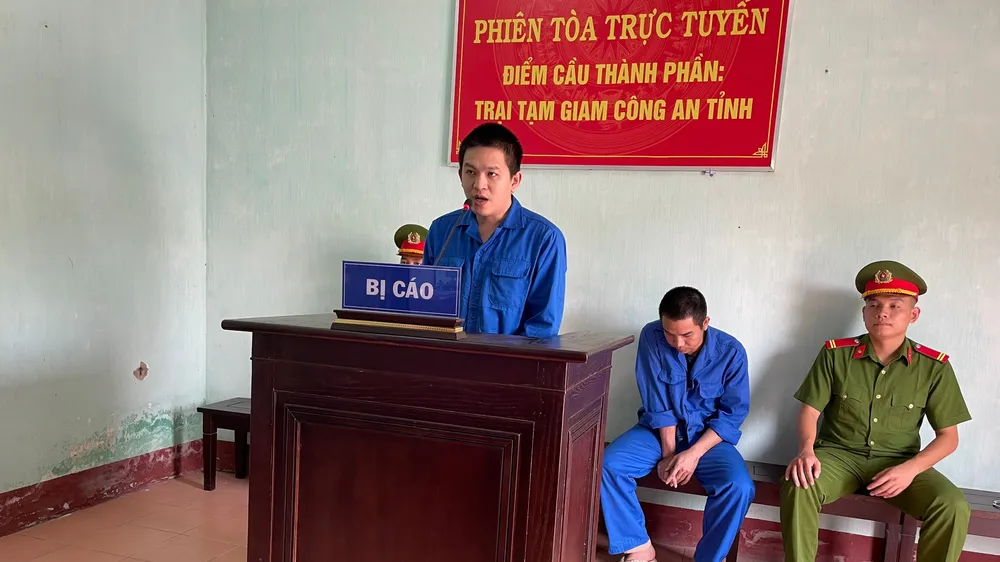 Bị cáo Phan Văn An tại phiên tòa xét xử sơ thẩm