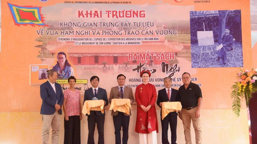 Di tích quốc gia thành Tân Sở tiếp nhận nhiều hiện vật quý hiếm của vua Hàm Nghi