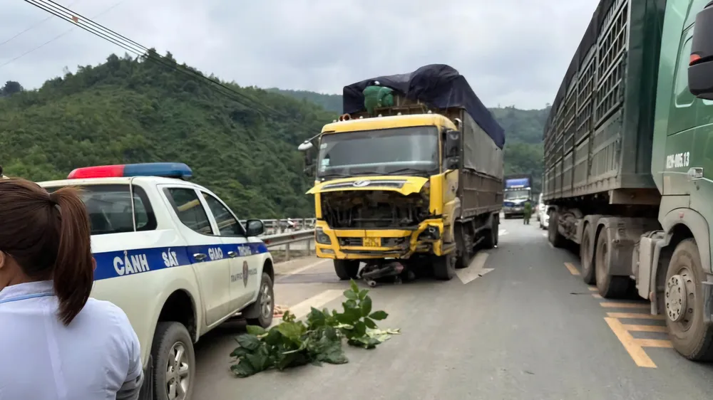 Hiện trường vụ tai nạn