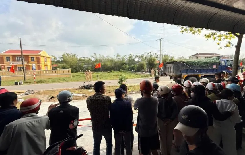 Hiện trường vụ tai nạn