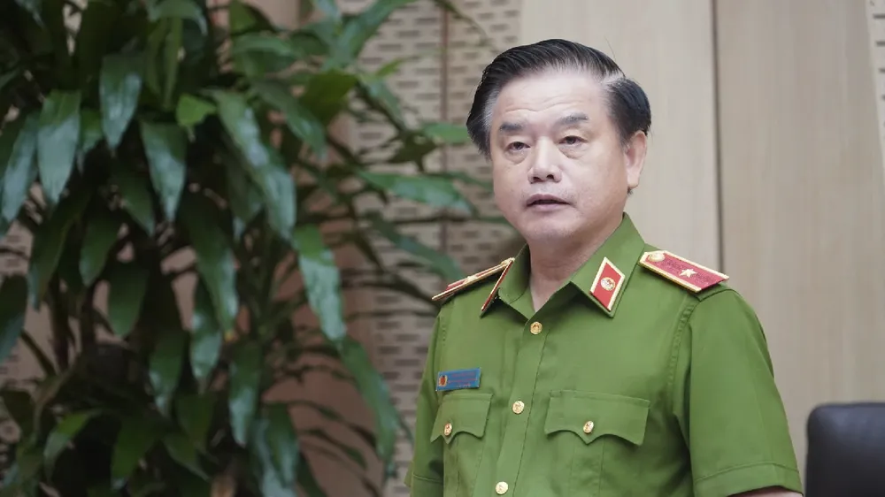Thiếu tướng Trần Văn Toản. Ảnh: TIẾN CƯỜNG