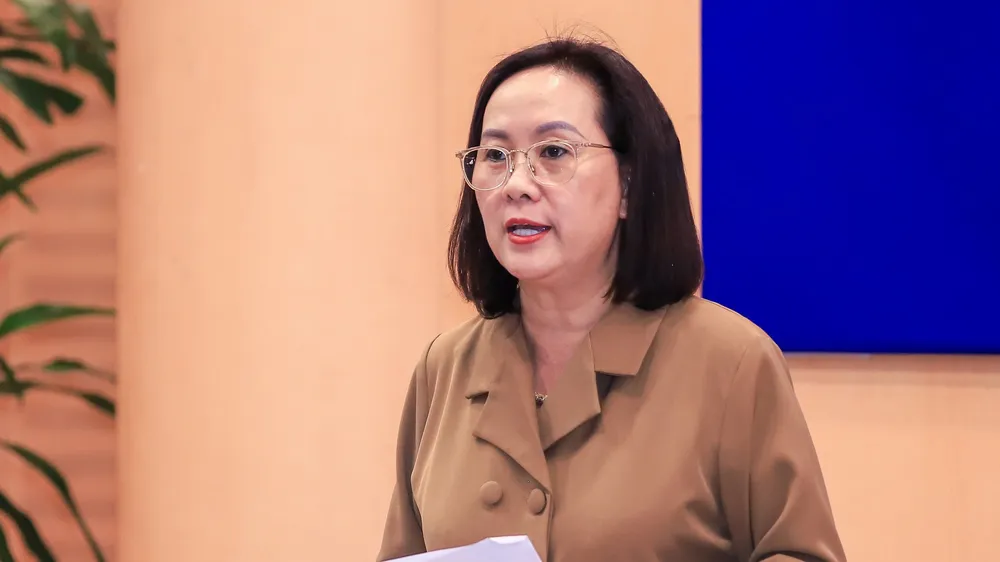Bà Nguyễn Thị Mai Hương, Phó Giám đốc Sở Văn hóa, Thể thao và Du lịch Hà Nội. Ảnh: TIẾN CƯỜNG