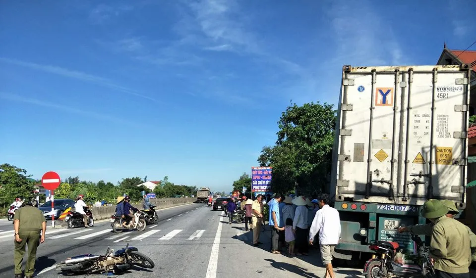 Hiện trường vụ tai nạn