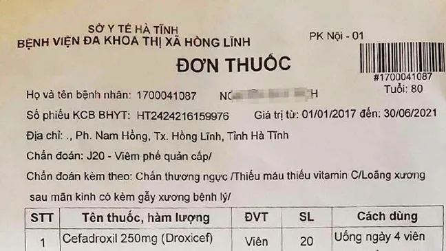 Cụ ông 80 tuổi được chẩn đoán “loãng xương sau mãn kinh”
