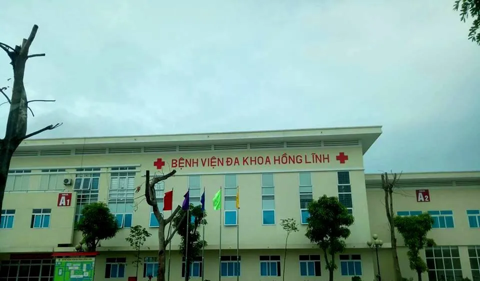 Bệnh viện Đa khoa thị xã Hồng Lĩnh, tỉnh Hà Tĩnh - nơi để xảy ra nhầm lẫn đáng tiếc
