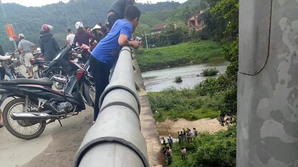 Hiện trường nơi phát hiện thi thể