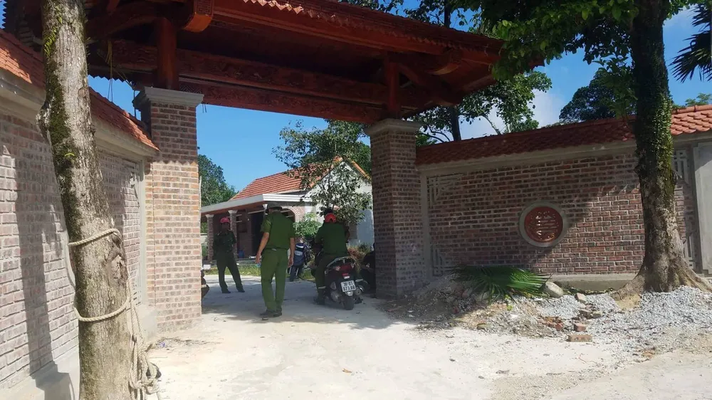 Hiện trường xảy ra vụ nổ súng