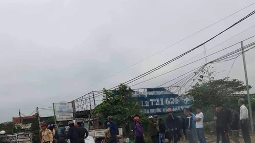 Hiện trường vụ tai nạn