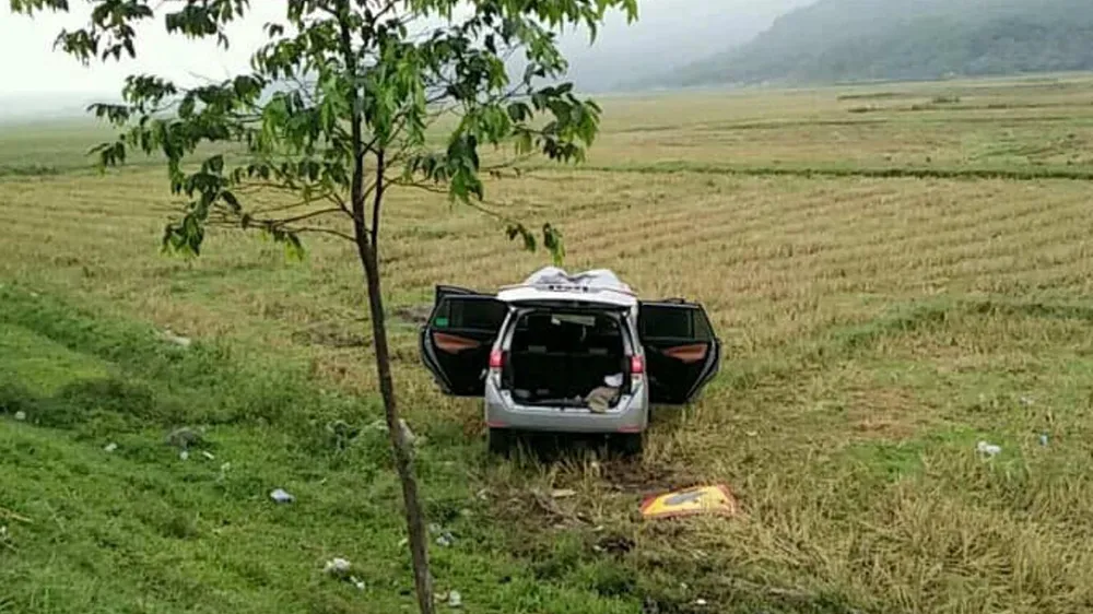 Hiện trường vụ tai nạn