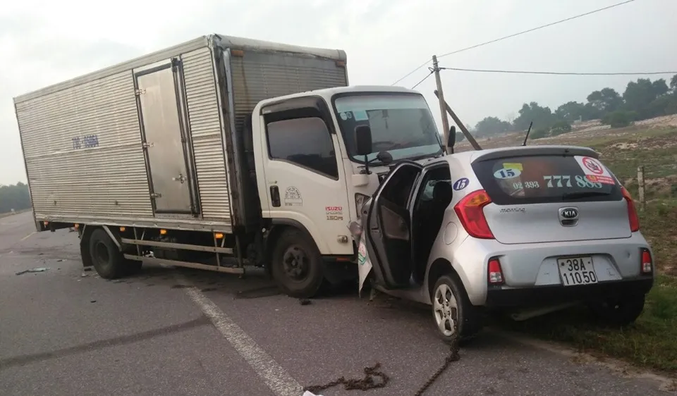 Hiện trường vụ tai nạn