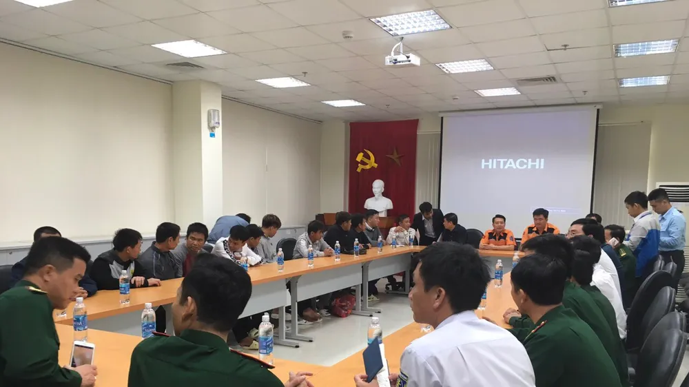 12 người trên tàu Thành Công 999 gặp nạn trên biển đã được cứu sống