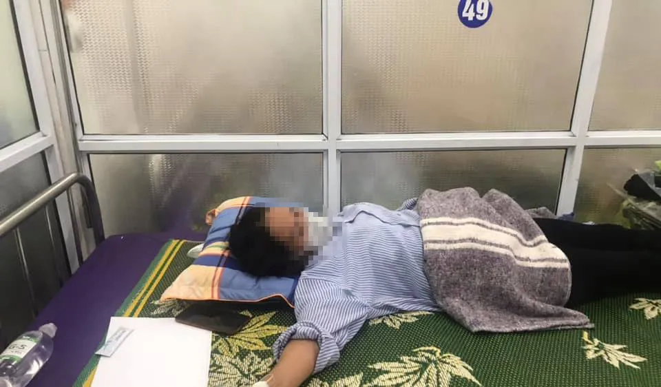 Bệnh nhân bị ngộ độc được điều trị kịp thời tại bệnh viện