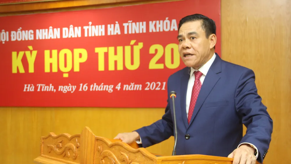Ông Võ Trọng Hải, tân Chủ tịch UBND tỉnh Hà Tĩnh