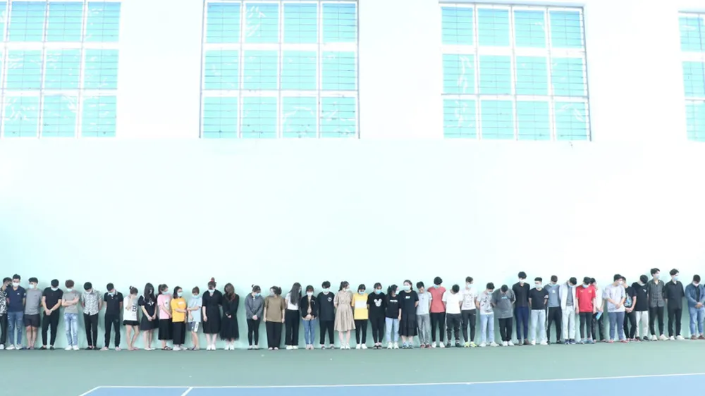 Các đối tượng trong đường dây bị bắt giữ, triệu tập. Ảnh: Công an Hà Tĩnh cung cấp