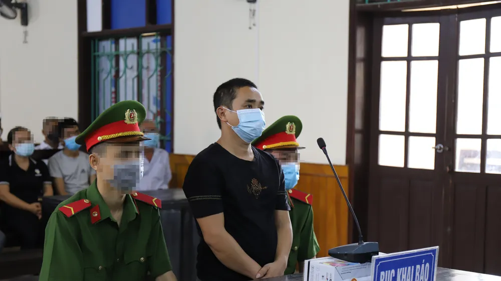 Bị cáo Trần Minh Trường tại phiên tòa