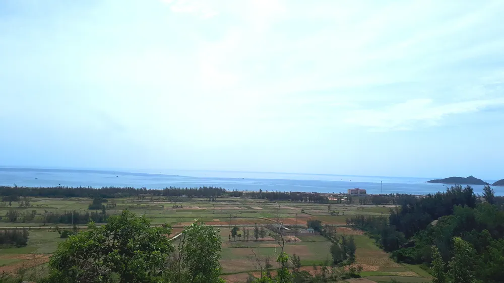Nhiều diện tích rừng ở ven biển huyện Lộc Hà, tỉnh Hà Tĩnh đã góp phần tạo lá chắn xanh bảo vệ cuộc sống người dân. Ảnh: DƯƠNG QUANG