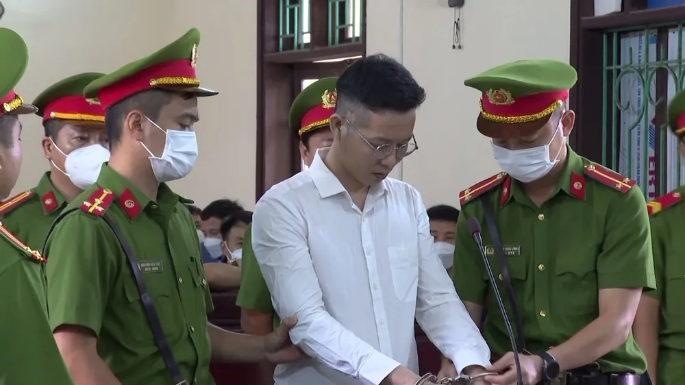 Bị cáo Nguyễn Đức Hùng tại phiên xét xử