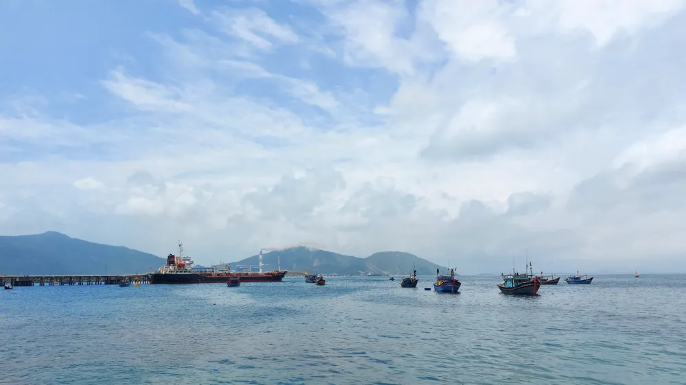 Một góc vùng biển Hà Tĩnh