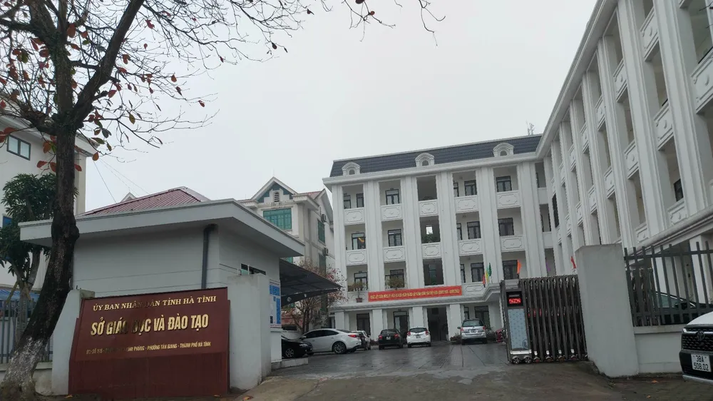 Trụ sở Sở Giáo dục và Đào tạo tỉnh Hà Tĩnh