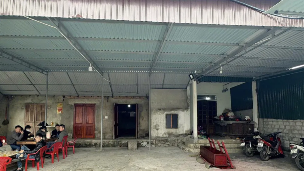 Ngôi nhà nơi xảy ra vụ việc 