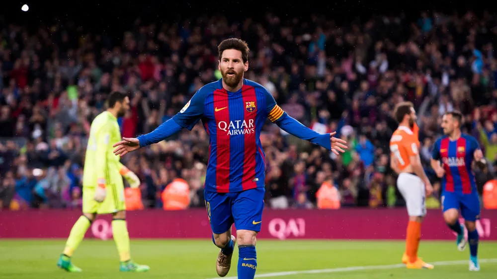 Barcelona đang quá “khổ” vì Messi. Ảnh: Getty Images