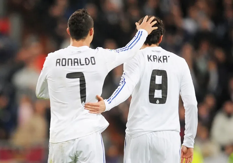 Kaka cho rằng Ronaldo rất thân thiện với bạn bè thời còn ở Real. Ảnh: Getty Images