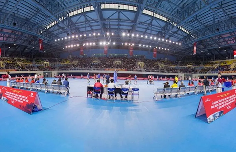 Nhà thi đấu Đại Yên. Ảnh: NHẬT ANH