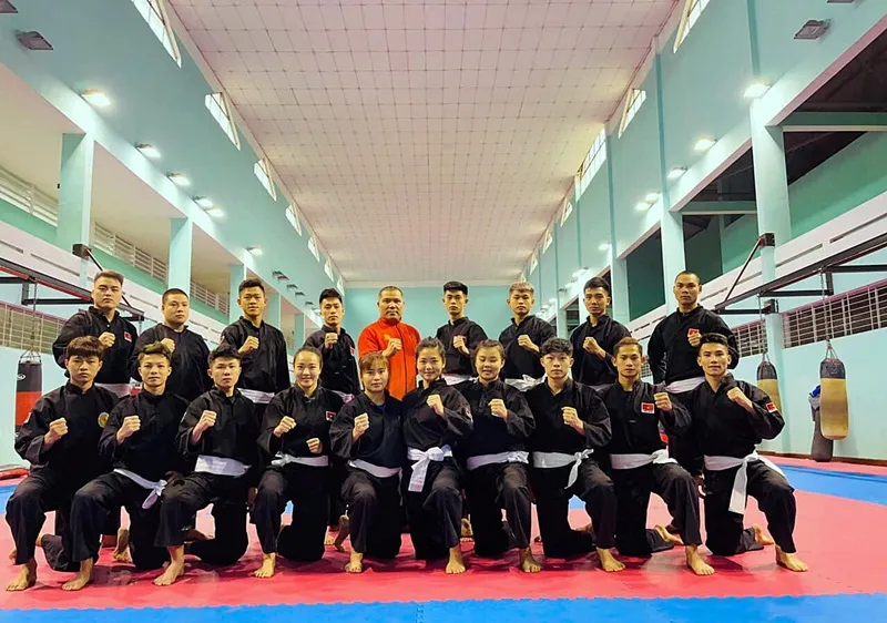 Đội tuyển pencak silat Việt Nam đặt quyết tâm cao ở các giải đấu năm 2022, trong đó có SEA Games 31. Ảnh: V.HÙNG