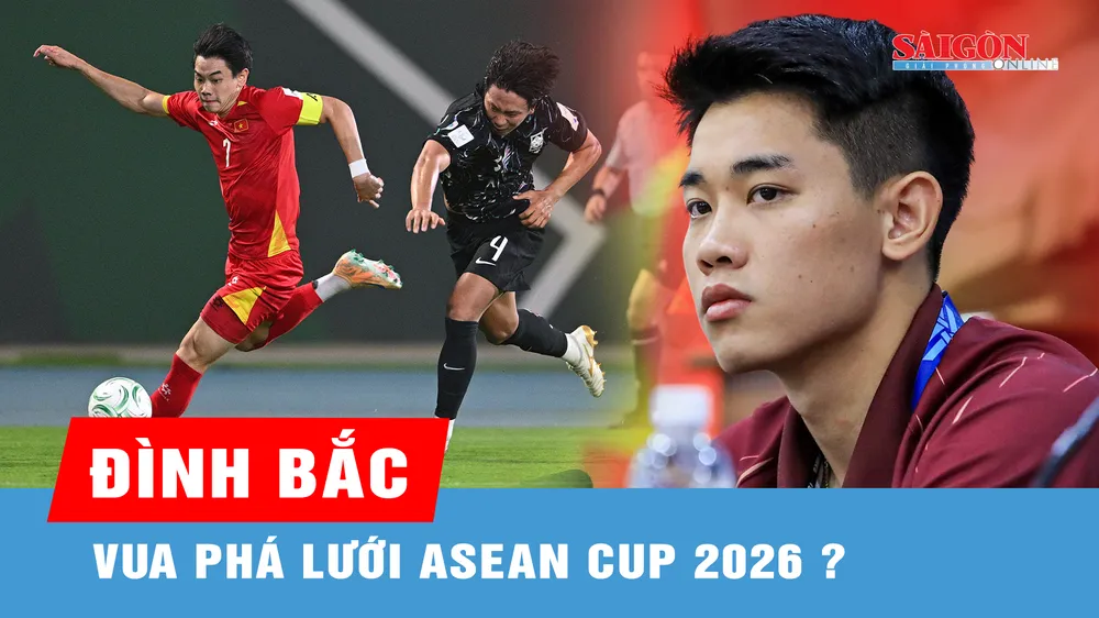 Nguyễn Đình Bắc trước cơ hội lập kỷ lục đặc biệt tại ASEAN Cup 2026