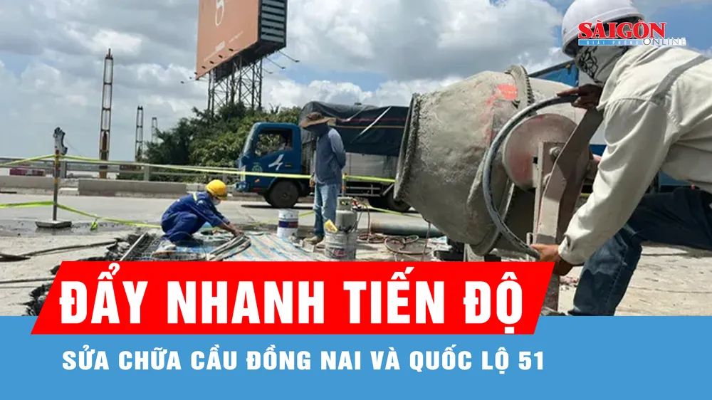 Đẩy nhanh tiến độ sửa chữa cầu Đồng Nai và quốc lộ 51