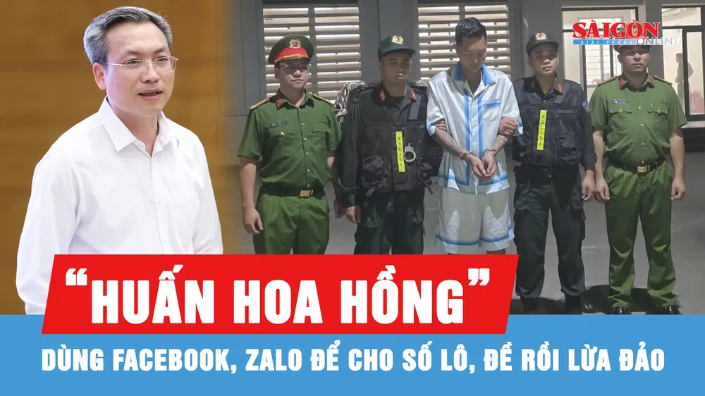 Người phát ngôn Bộ Công an: "Huấn Hoa Hồng" dùng Facebook, Zalo để cho số lô, đề rồi lừa đảo