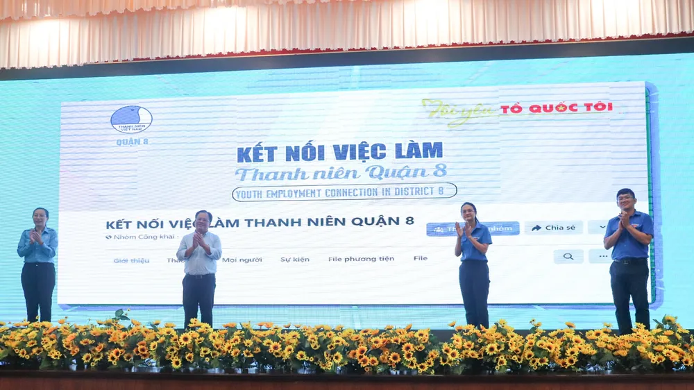 Ra mắt trang “Việc làm thanh niên” tại quận 8