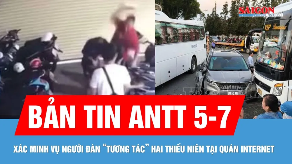 Bản tin ANTT 5-7: Xác minh vụ người đàn ông "tương tác" hai thiếu niên | Va chạm liên hoàn ở Đà Lạt