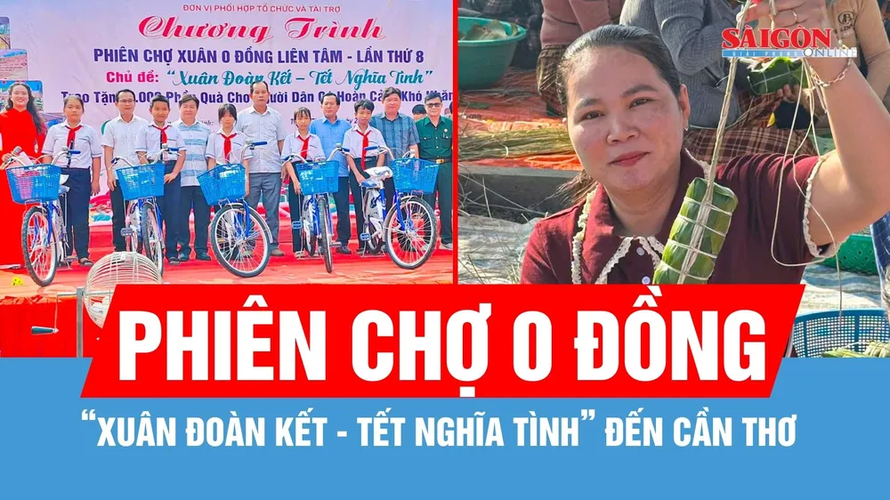 TPHCM: Phường Hạnh Thông mang “Xuân Đoàn Kết - Tết Nghĩa Tình” đến Cần Thơ