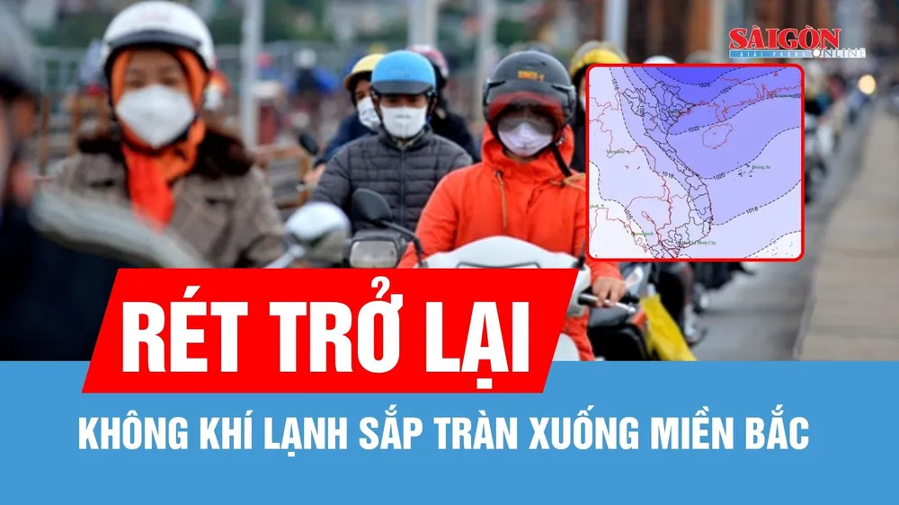 Đợt không khí lạnh sắp tràn xuống miền Bắc