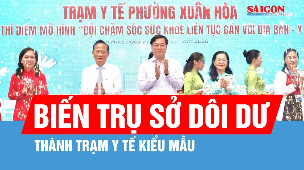 TPHCM biến trụ sở dôi dư thành trạm y tế kiểu mẫu